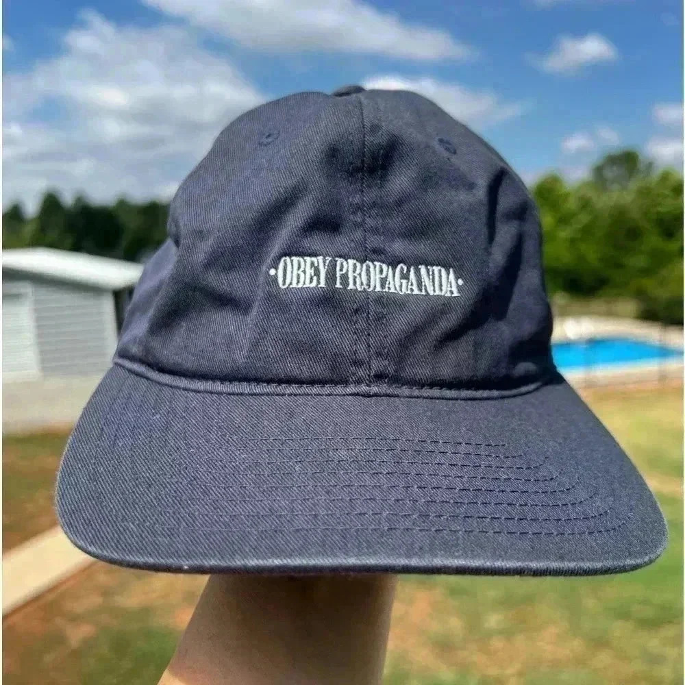 Obey Propaganda Black Snap Hat